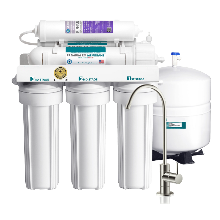 standard 6 stage ro system with remineralizer